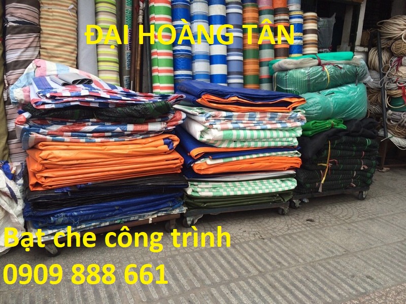 bạt che công trình